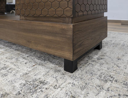 IFD - Honey - 2 Drawers TV Stand veiw 3