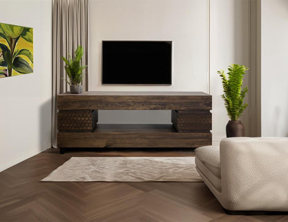 IFD - Honey - 2 Drawers TV Stand veiw 6