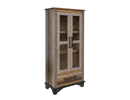 IFD - Loft Brown - 1 Drawer, 2 Doors Cabinet - IFD6441CAB view 1
