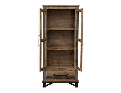 IFD - Loft Brown - 1 Drawer, 2 Doors Cabinet - IFD6441CAB view 4