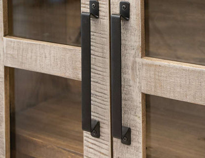 IFD - Loft Brown - 1 Drawer, 2 Doors Cabinet - IFD6441CAB veiw 3