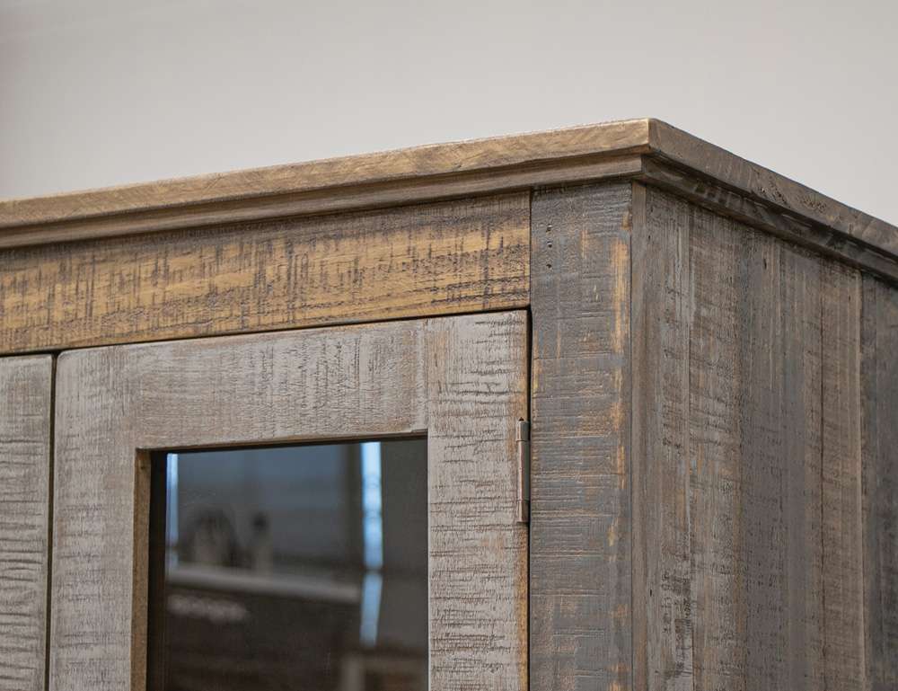 IFD - Loft Brown - 1 Drawer, 2 Doors Cabinet - IFD6441CAB veiw 4