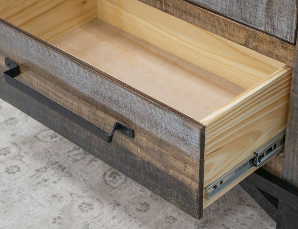 IFD - Loft Brown - 1 Drawer, 2 Doors Cabinet - IFD6441CAB veiw 5