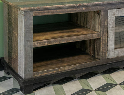 IFD - Loft Brown 2 Doors & Shelves, 93in TV Stand - IFD6441STN93 view 8