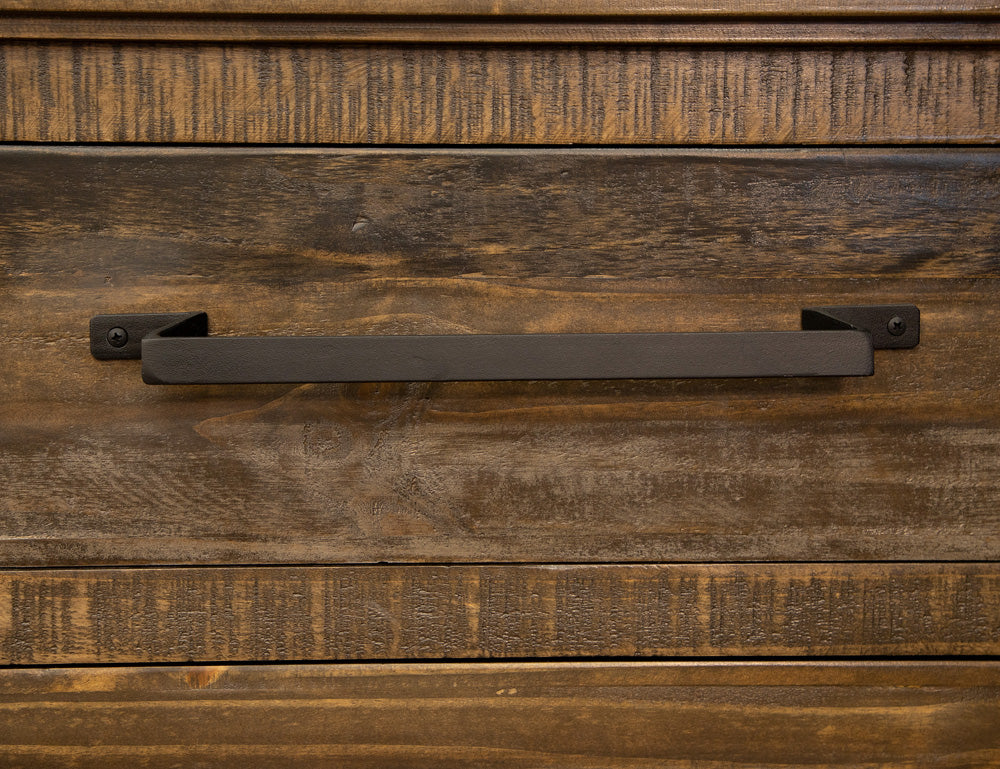 IFD - Loft Brown 2 Doors & Shelves, TV Stand for Wall Unit - IFD6441STN view 6