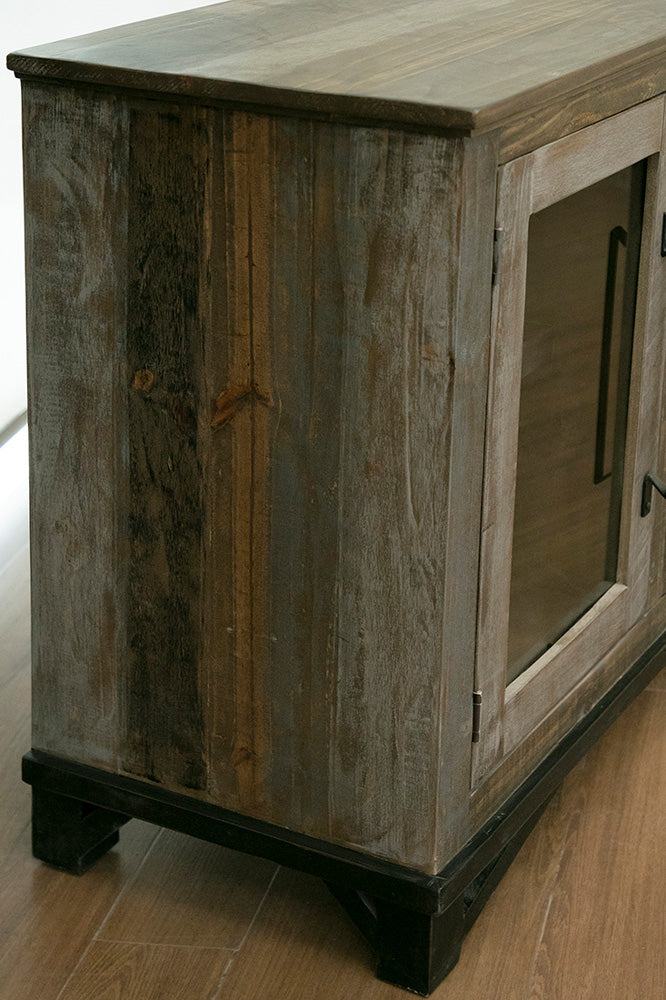 IFD - Loft Brown 2 Drawers 2 Doors, Server - IFD6441SVR view 6