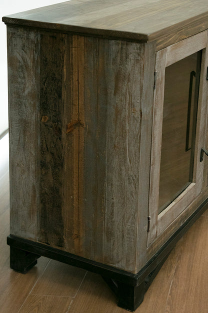 IFD - Loft Brown 2 Drawers 2 Doors, Server - IFD6441SVR view 6