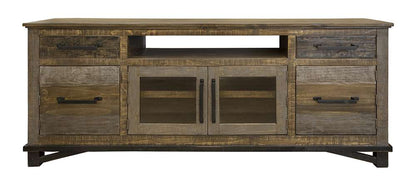 IFD - Loft Brown 2 Drawers, 4 Doors, 76in TV Stand - IFD6441STN76 veiw 1