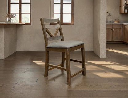 IFD - Loft Brown 24 Barstool (Set of 2) - IFD6551BST24 view 2