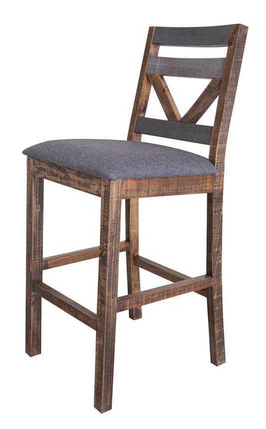 IFD - Loft Brown 30in Barstool for Bar - IFD6551BST30 view 2