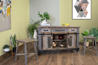 IFD - Loft Brown 30in Stool - IFD6441STL30 view 4