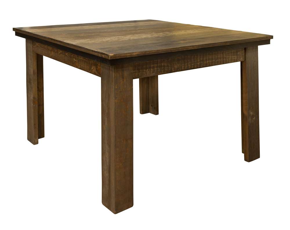 IFD - Loft Brown 42in Dining Table - IFD6441TBL42 veiw 1