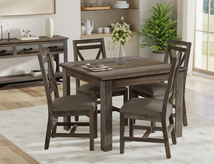 IFD - Loft Brown 42in Dining Table - IFD6441TBL42 view 6
