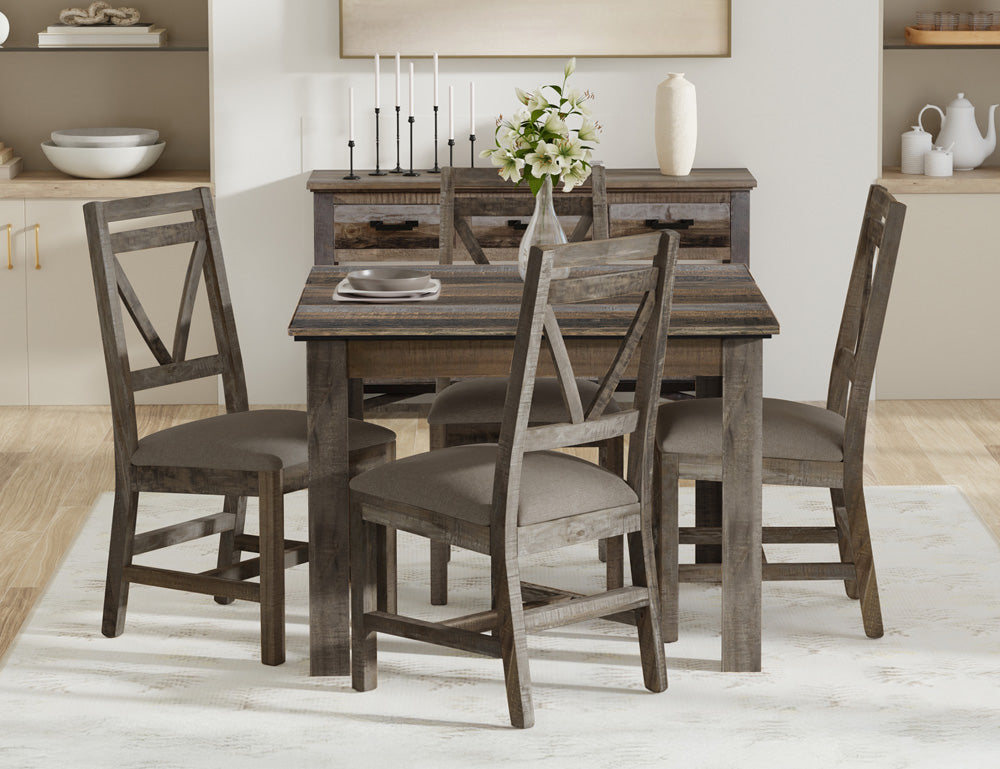 IFD - Loft Brown 42in Dining Table - IFD6441TBL42 view 7