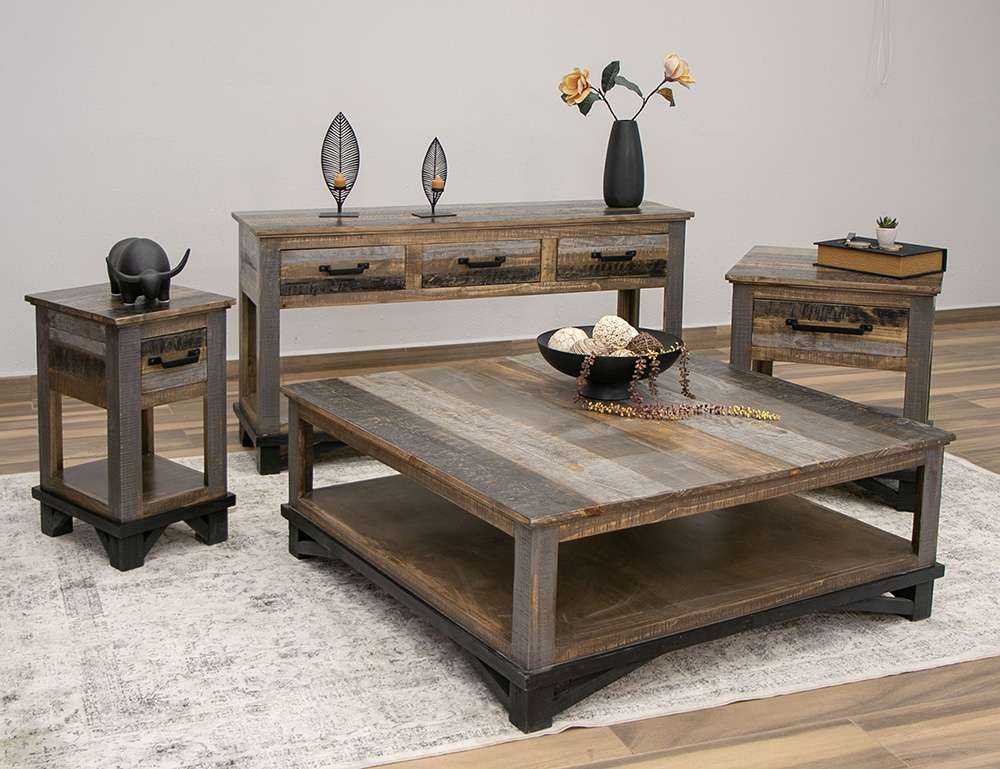 IFD - Loft Brown - 45in Cocktail Table - IFD6441CKT45 veiw 2