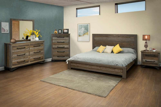 IFD - Loft Brown 5 Drawer, Chest - IFD6441CHT veiw 2