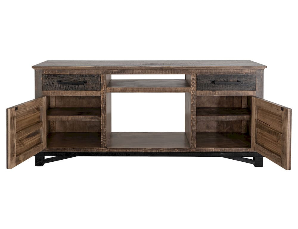 IFD - Loft Brown 70in Fireplace - IFD6441STNFP70 view 4