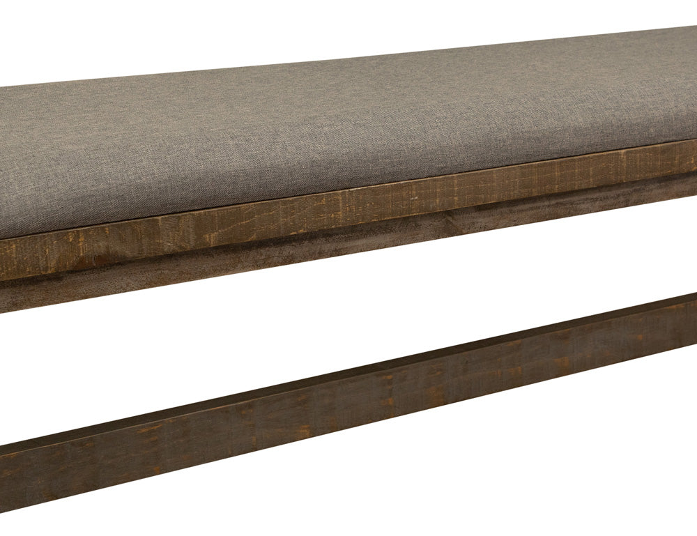 IFD - Loft Brown Bench - IFD6441BEN view 3
