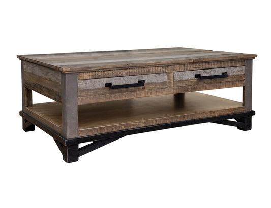 IFD - Loft Brown Cocktail Table 4 Drawers - IFD6441CKT view 1