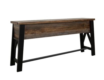 IFD - Loft Brown Counter Height Sofa Table - IFD6441SBT view 1