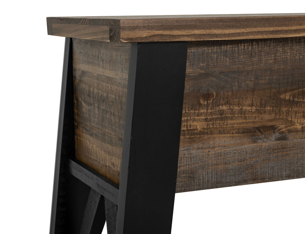 IFD - Loft Brown Counter Height Sofa Table - IFD6441SBT view 8