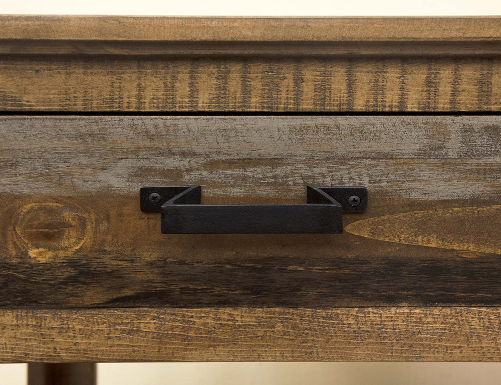 IFD - Loft Brown End Table 1 Drawer - IFD6441END view 3