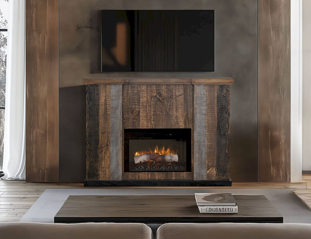 IFD  - Loft Brown  - Fireplace Console  - IFD6442EFP view 4