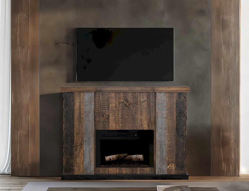 IFD  - Loft Brown  - Fireplace Console  - IFD6442EFP view 5