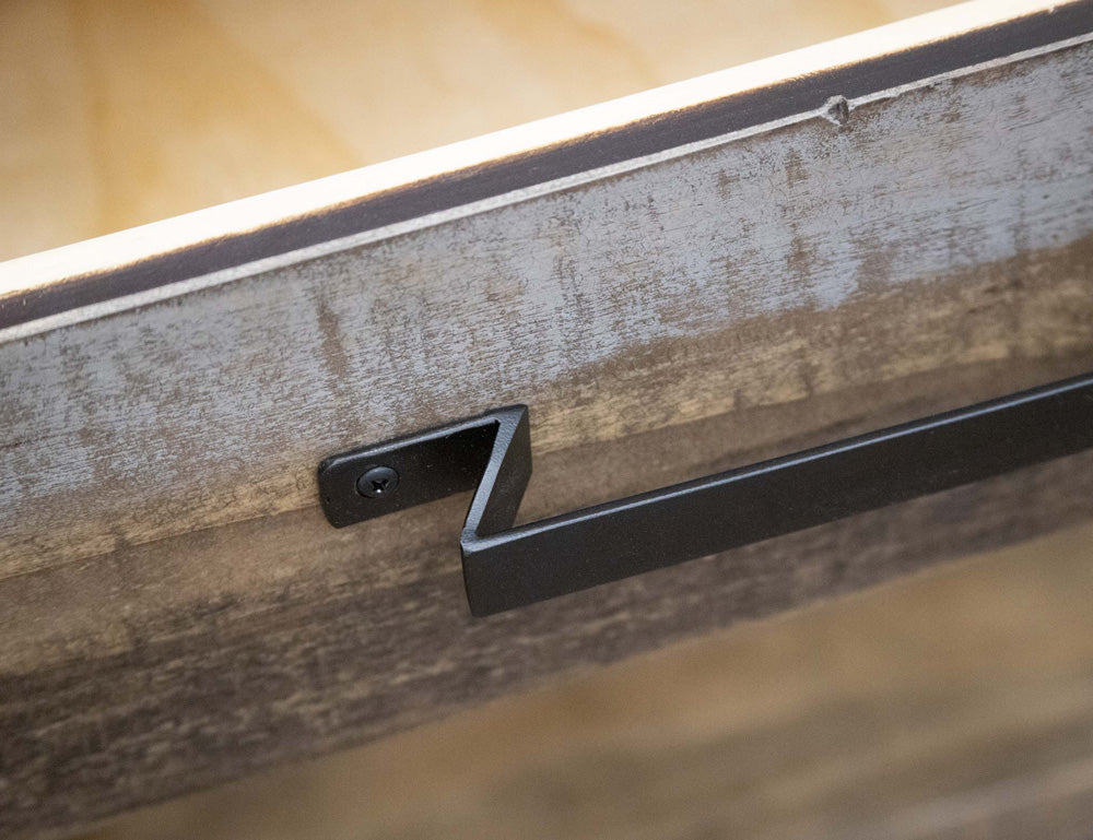 IFD - Loft Brown Sofa Table 3 Drawers - IFD6441SOF view 5