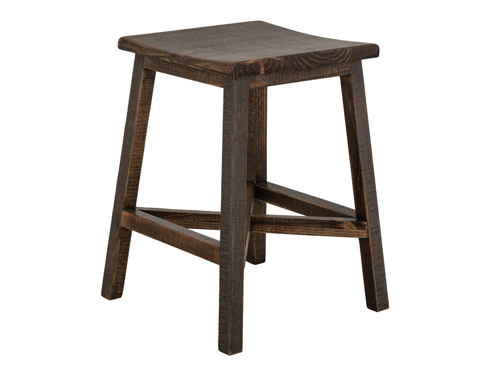 IFD - Loft Brown Stool - IFD6441STL24 view 1