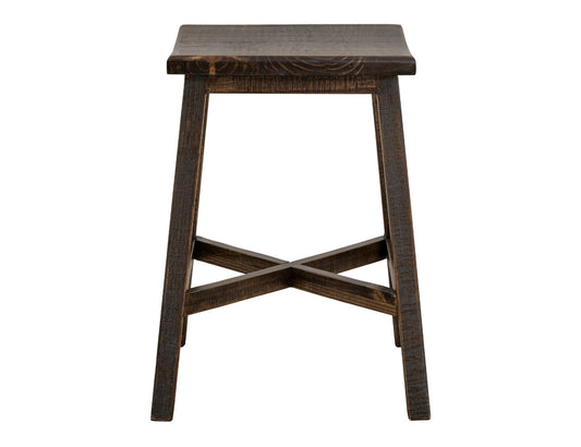 IFD - Loft Brown Stool - IFD6441STL24 view 2
