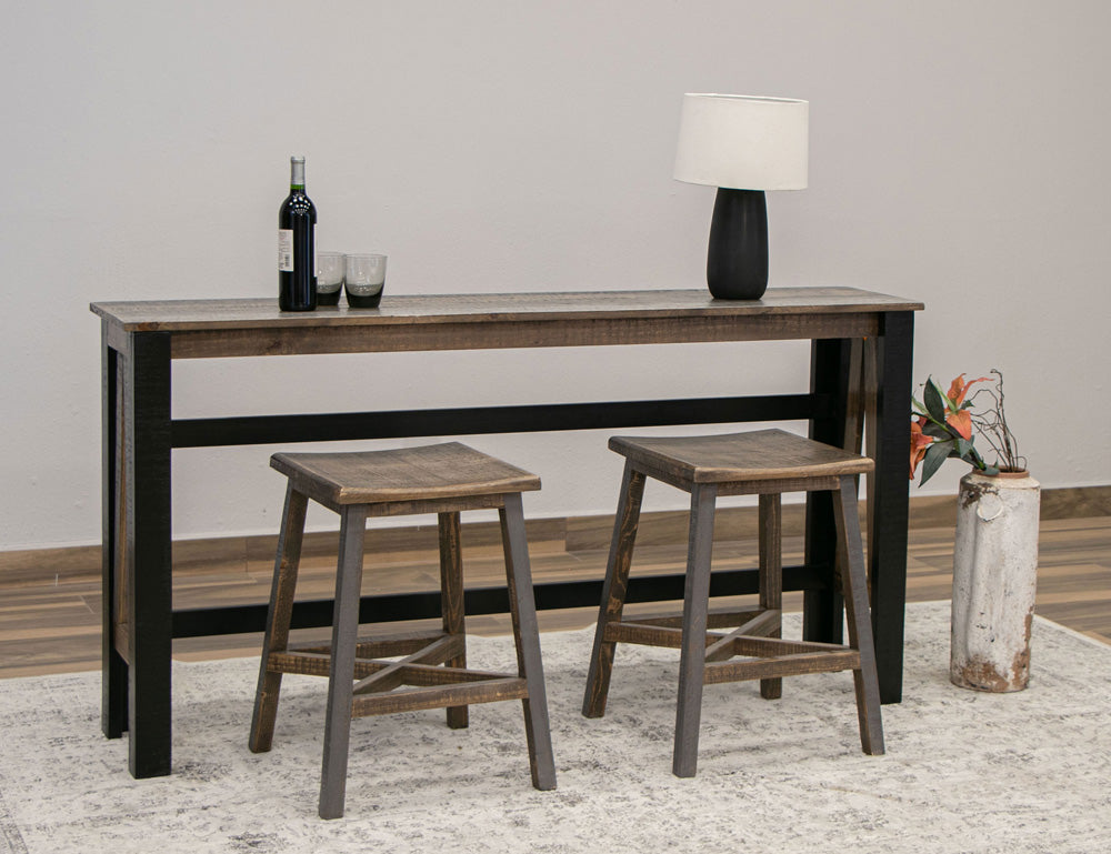 IFD - Loft Brown Stool - IFD6441STL24 view 3