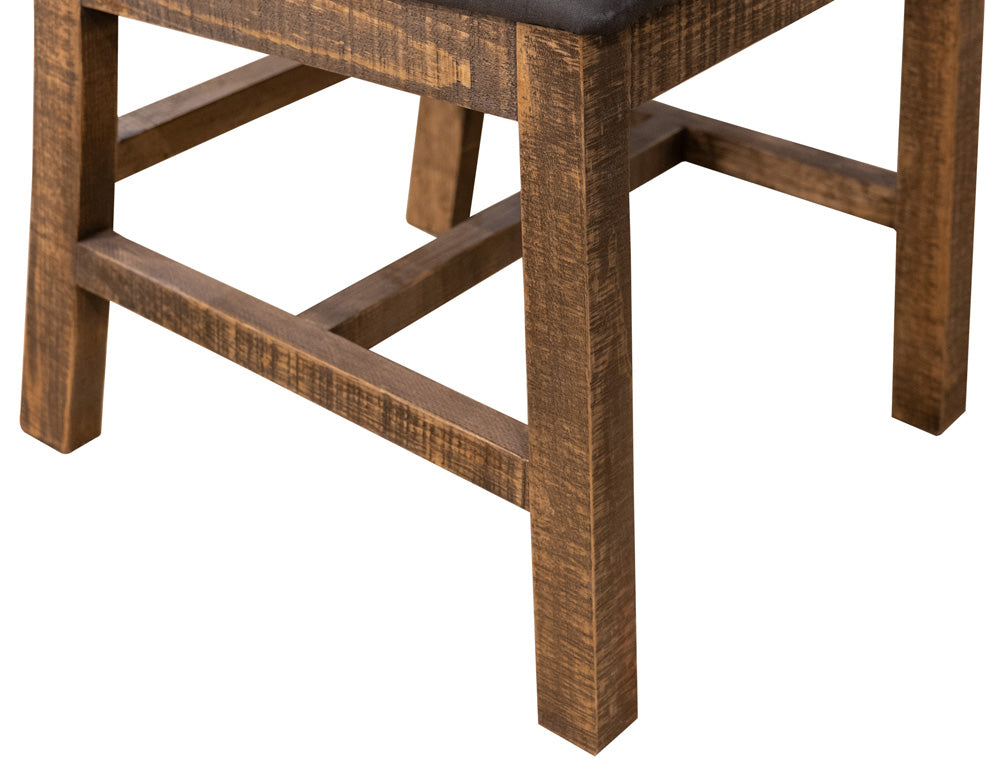 IFD - Loft Brown - Upholstered Seat Wooden Chair (Set of 2) - IFD6443CHR view 3