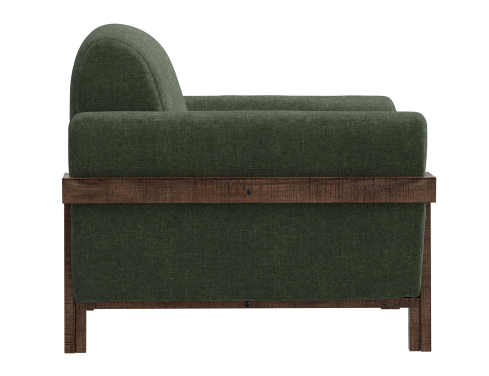 IFD - Loft Brown - Wooden Frame & Base, Armchair - IUP644-ACH-111 view 3