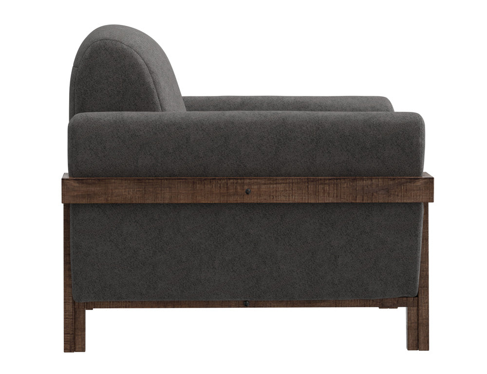 IFD - Loft Brown - Wooden Frame & Base, Armchair - IUP644-ACH-121 view 3