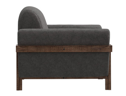 IFD - Loft Brown - Wooden Frame & Base, Armchair - IUP644-ACH-121 view 3