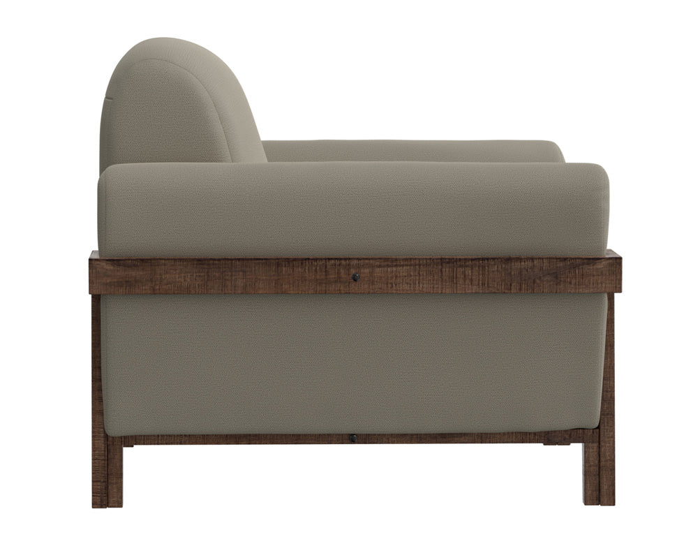 IFD - Loft Brown - Wooden Frame & Base, Armchair - IUP644-ACH-151 view 3