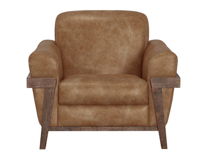 IFD - Loft Brown - Wooden Frame & Base, Armchair - IUP644-ACH-202 view 2
