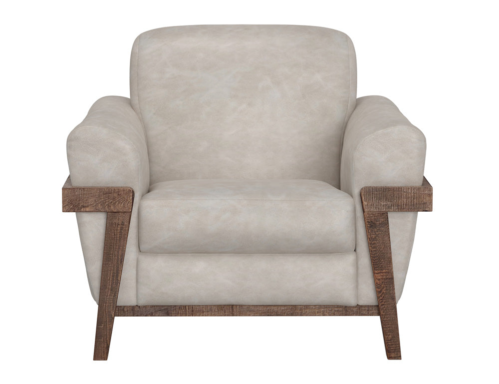 IFD - Loft Brown - Wooden Frame & Base, Armchair - IUP644-ACH-210 view 2