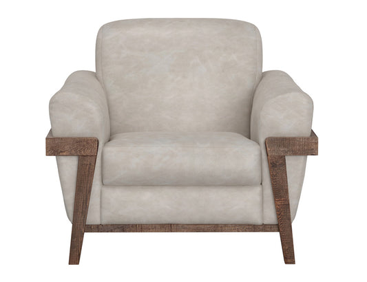 IFD - Loft Brown - Wooden Frame & Base, Armchair - IUP644-ACH-210 view 2
