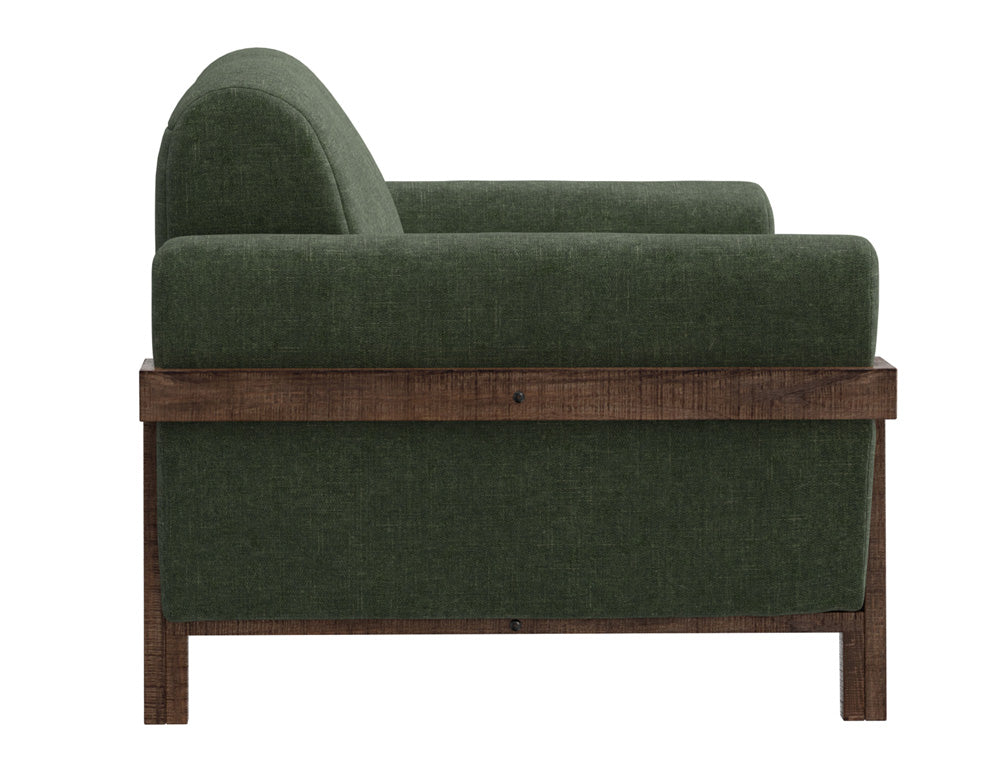 IFD - Loft Brown - Wooden Frame & Base, Loveseat - IUP644-LOV-111 view 3