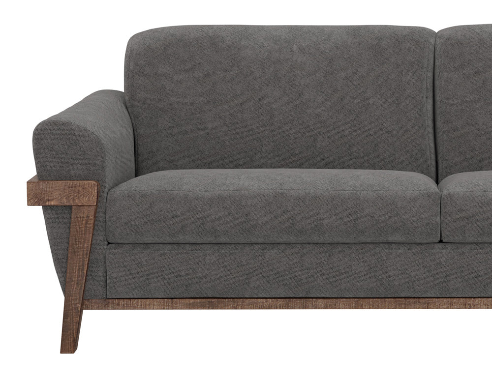 IFD - Loft Brown - Wooden Frame & Base, Loveseat - IUP644-LOV-121 view 6
