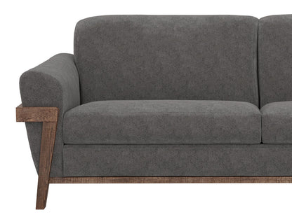 IFD - Loft Brown - Wooden Frame & Base, Loveseat - IUP644-LOV-121 view 6