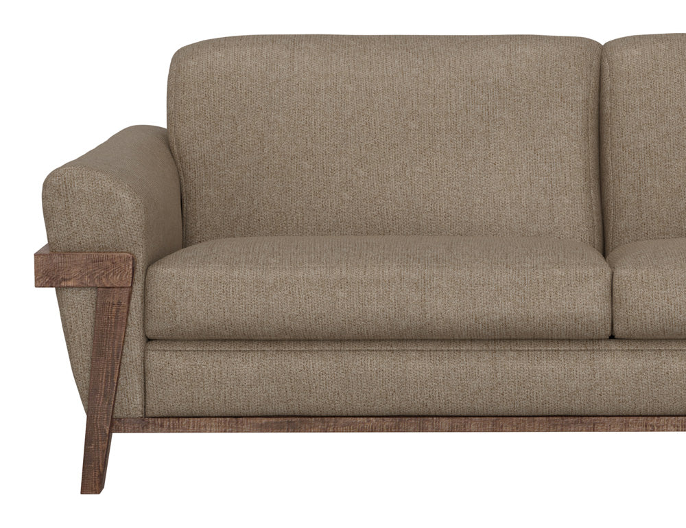 IFD - Loft Brown - Wooden Frame & Base, Loveseat - IUP644-LOV-152 view 6