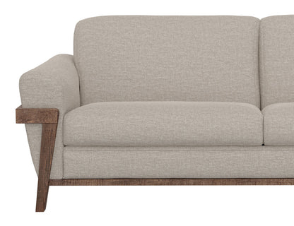 IFD - Loft Brown - Wooden Frame & Base, Loveseat - IUP644-LOV-161 view 5