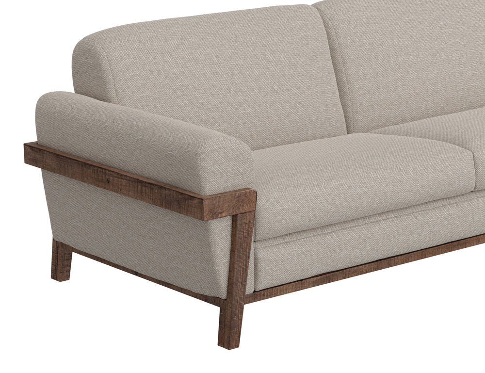 IFD - Loft Brown - Wooden Frame & Base, Loveseat - IUP644-LOV-161 view 6
