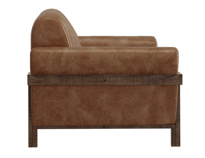 IFD - Loft Brown - Wooden Frame & Base, Loveseat - IUP644-LOV-202 view 3