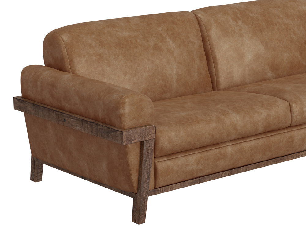 IFD - Loft Brown - Wooden Frame & Base, Loveseat - IUP644-LOV-202 view 5