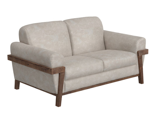 IFD - Loft Brown - Wooden Frame & Base, Loveseat - IUP644-LOV-210 view 1