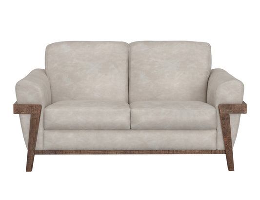 IFD - Loft Brown - Wooden Frame & Base, Loveseat - IUP644-LOV-210 view 2